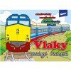 Omalovánky A5 - Vlaky