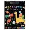Vyškrabovací notes Dinosaurus 14 x 19 cm, 9 listů + bambusové pero