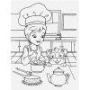 Omalovánky A4 - Malá kuchařka
