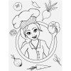 Omalovánky A4 - Malá kuchařka