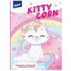 Omalovánky A4 - Kitty Corn