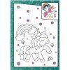 Omalovánky A4 - Jednorožci