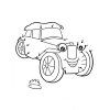 Omalovánky/Spojovačky A4 - Auta