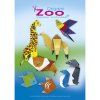 Omalovánky/vystřihovánky Origami ZOO