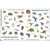 Omalovánky A4 s tetováním - Dinosauři