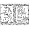 Omalovánky A4 - Tlapková patrola