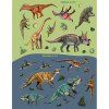 500 samolepek - Dinosauři