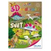 3D omalovánky Dinosauří svět