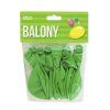 Zelené balónky, 10 ks