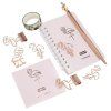 Dárková sada kancelářských potřeb Flamingo set, 7 ks