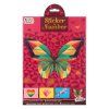 Samolepkování podle čísel - Motýl
