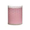 Svíčka Bolsius Sparkle Light, 52 x 65 mm Lace růžová