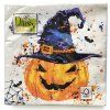 Ubrousky Halloween Creepy pumpkin, 33 x 33 cm, 20 ks