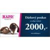 Dárkový poukaz RAFOshop.cz v hodnotě 2000 Kč