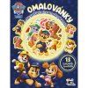 Omalovánky se svítícími samolepkami: Tlapková patrola