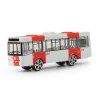 Kovový autobus PID Praha červený, mini, 8 cm