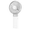 Kapesní ventilátor Platinet PRDF6107, 10 cm, 4000 mAh, bílá-šedá