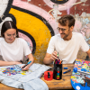 Kombinovaná sada Posca v plechové dóze (PC-3M, PC-5M, PC-5BR)