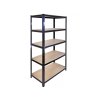 949 7 raft 2000x1000x400 mm lacuit cu 5 polite portanta 875 kg negru