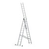 4062 7 scara professional 3x12 aluminiu fistar 3 piese inaltime de lucru pana la 8 1 m