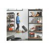 5301 4 raft 240x100x50 cm lacuit cu 5 polite portanta 875 kg negru