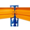 Raft 216x160x60 cm industrial PROFESIONAL lăcuit cu 5 nivele, portanta 2000 kg - ALBASTRU-PORTOCALIU 05