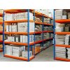 Raft 216x160x60 cm industrial PROFESIONAL lăcuit cu 5 nivele, portanta 2000 kg - ALBASTRU-PORTOCALIU 08