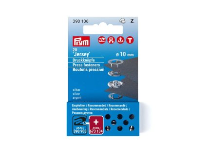 Knoflík stiskací Jersey Prym 390106