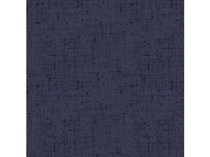 Látka bavlna v metráži 428B1 Tmavě modrá jednobarevná látka odstín indigo se vzorem tkané látky