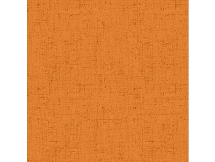 Látka bavlna v metráži 428O Oranžová jednobarevná látka odstín dýňový se vzorem tkané látky