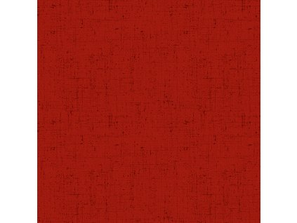 Látka bavlna v metráži 428R Červená jednobarevná látka odstín chili se vzorem tkané látky