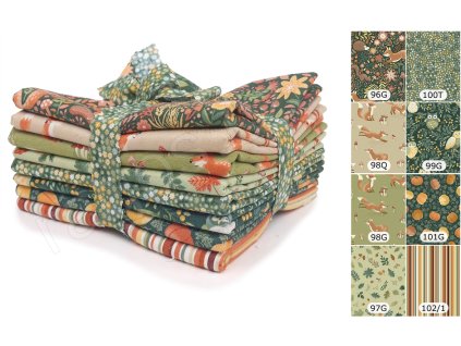 Fat Quarters Hello G látky s podzimním motivem