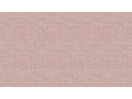 Látka bavlna v metráži 1473P3 studená růžová jednobarevná se vzorem textury lnu