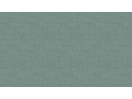 Látka bavlna v metráži 1473B5 Kouřově zeleno modrá se vzorem textury lnu