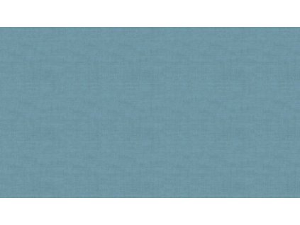 Látka bavlna v metráži 1473B6 odrá jednobarevná odstín chambray se vzorem textury lnu