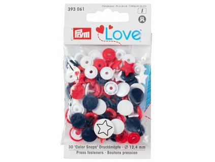 Ozdobné patentky Color Snaps Prym 393061