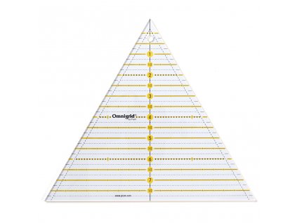 Pravítko pro patchwork Omnigrid-triangl 611658