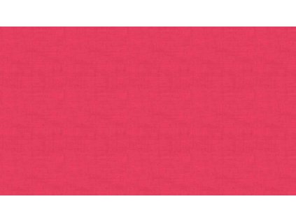 Látka bavlna v metráži 1473P6 růžová fuchsiová jednobarevná se vzorem textury lnu