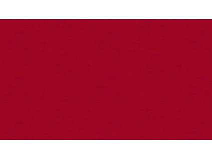 Látka bavlna v metráži 1473R7 tmavě červená jednobarevná se vzorem textury lnu