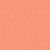 Látka bavlna v metráži 765O se smetanovým geometrickým vzorem na světle oranžovém podkladu