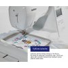 Vyšívací stroj Brother F540E vyšívací plocha