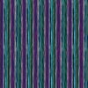 Látka bavlna v metráži 153B s geometrickým motivem, vzor barevné proužky na tmavě modrém podkladu
