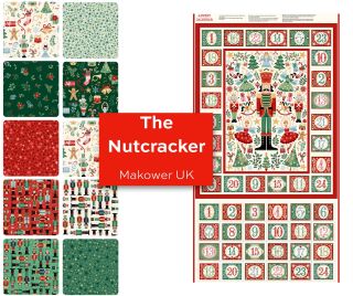🩰 ✨🎄Vkročte do světa vánočních kouzel s novou kolekci The Nutcracker od Makower UK.🩰 ✨🎄 Makower UK se při návrhu této...