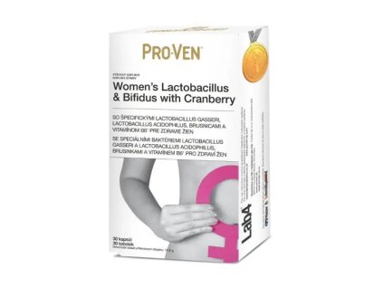 Womens Lactobacillus Bifidus with Cranberry vitamin B6 extrakt z brusnic