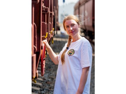 Triko s lokomotivou krysa potkan prazska dvojka 151 banan praha vrsovice