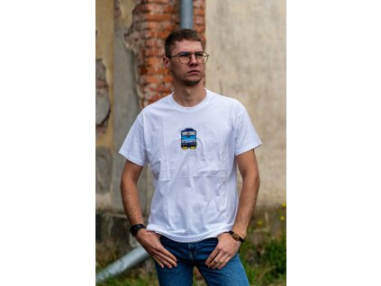 Tričko s lokomotivou Eso 362 162 363 361 163 škoda plzeň peršing pershing