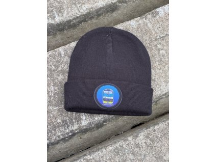 Zimní čepice kulich s potiskem a motivem lokomotivy 362 eso škoda 361 363 reso turbozmrd mašina vlak