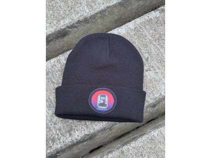 Zimní čepice kulich s motivem a potiskem lokomotivy 640 540 550 660 650 RegioPanter InterPanter PID Praha Panter