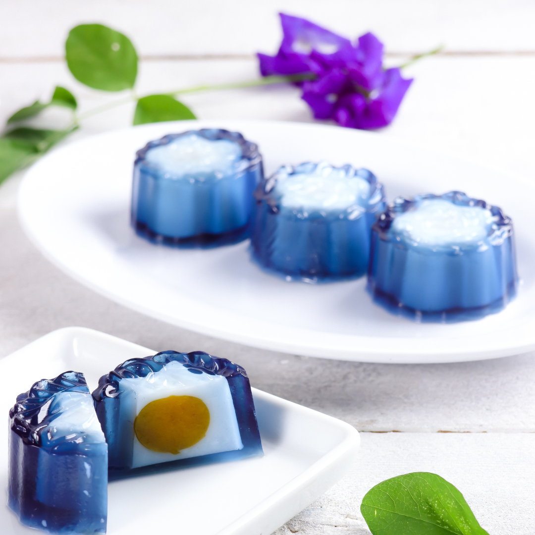 Blue coco jelly