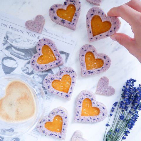 Levandulové sušenky